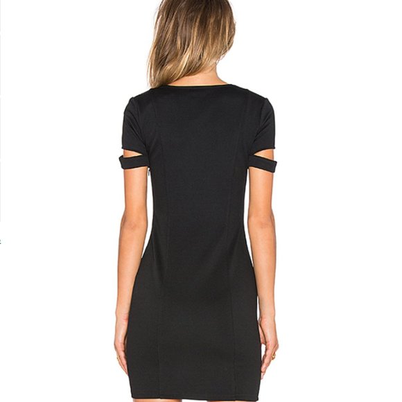 Tiger Mist Envy Body Con Black Dress NWOT - Picture 2 of 9